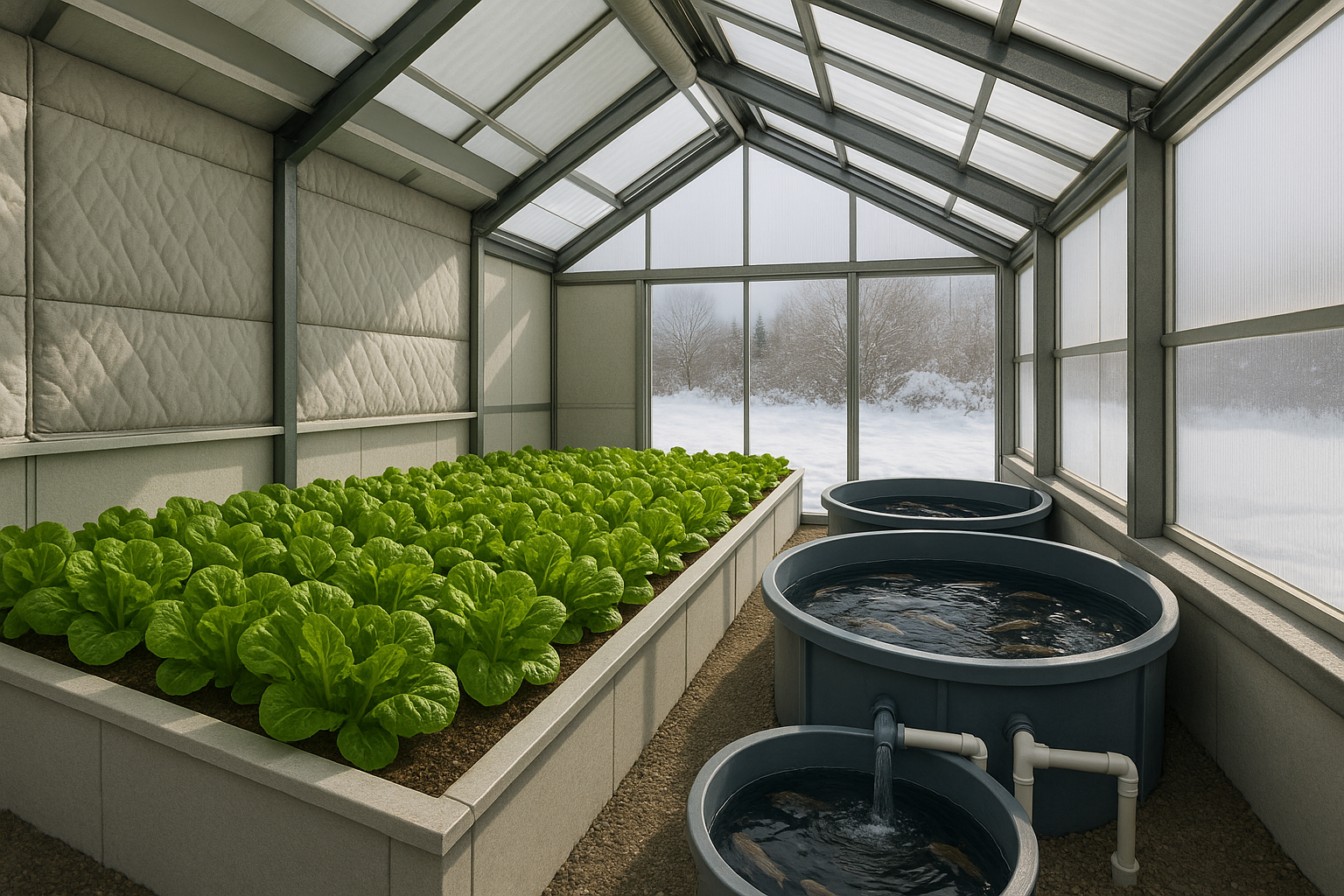 Thriving in Extremes: How to Build Bulletproof Aquaponics Systems for Alaska's Winters and New Mexico's Scorching Summers
